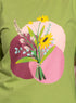 Foliage Printed Long - Sleeve Design 47 - Khotwh